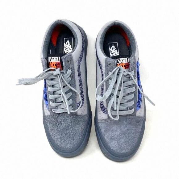 VANS x Rokit Old Skool 36 DX Shoes Suede Gray Low VN0000SRBKU Sneakers Women For - Picture 8 of 11
